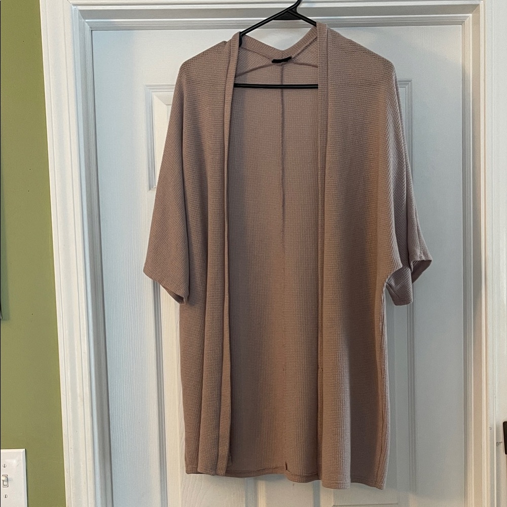 Rue21 Women's Brown Open-Front Cardigan